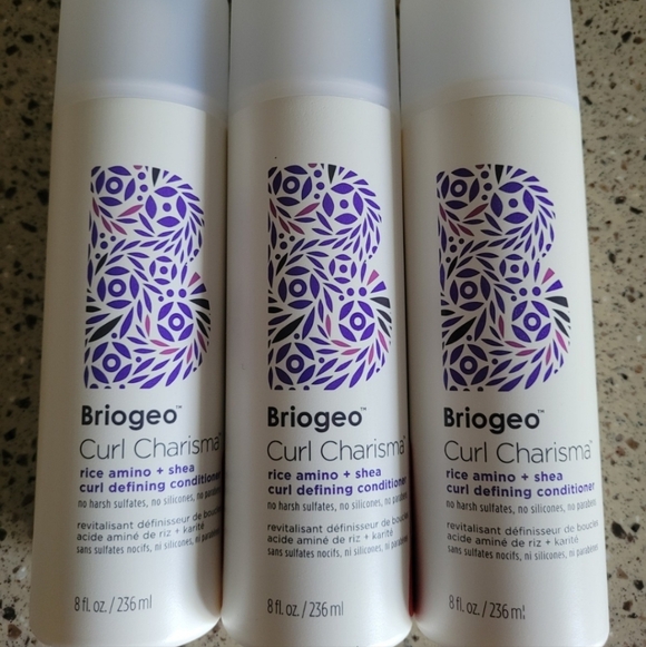 3 Briogeo Curl Charisma Rice Amino + Shea Curl Defining Conditioner Curly Hair - Picture 2 of 9